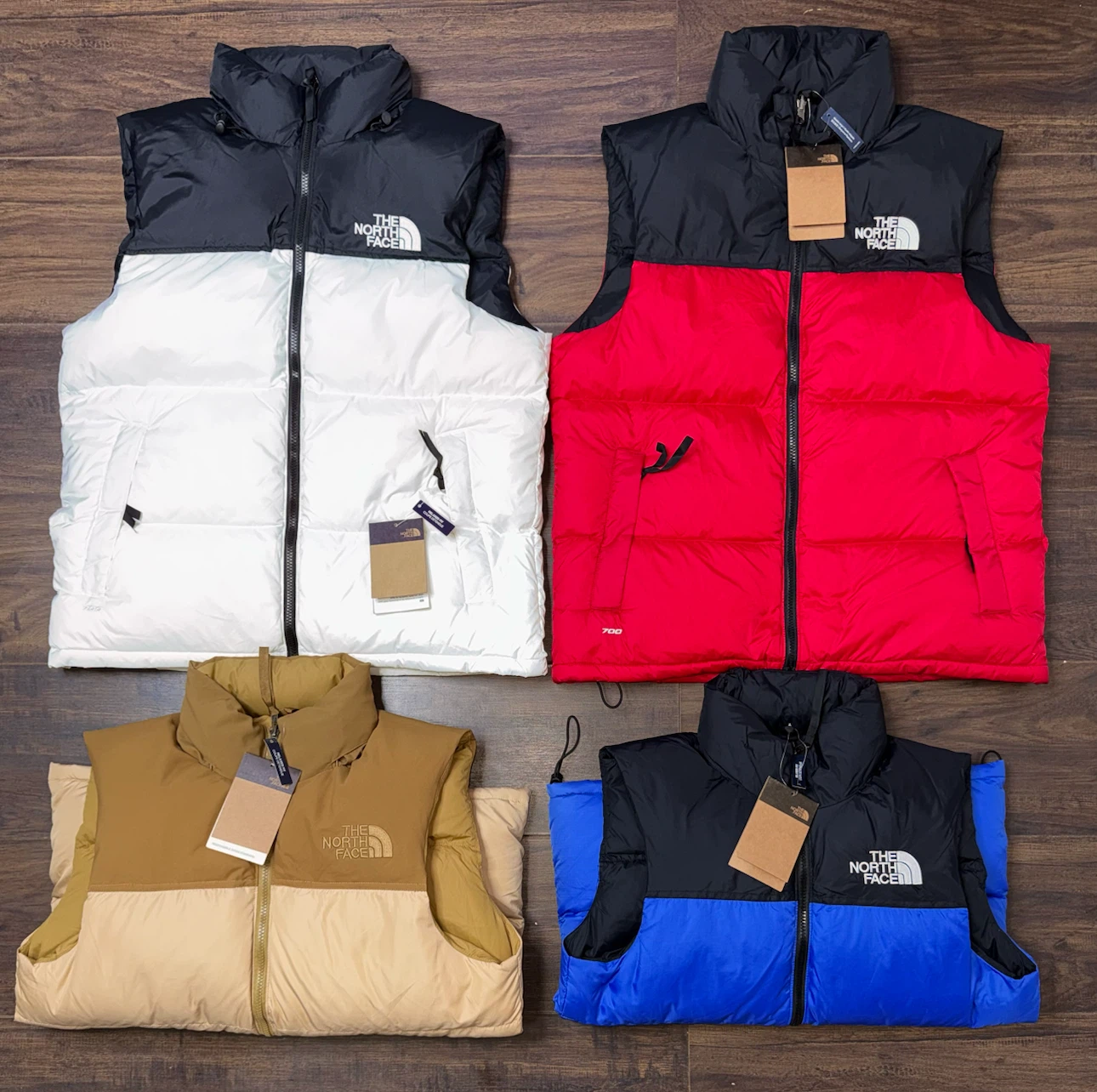 The North Face 700 Nuptse Puffer Vests