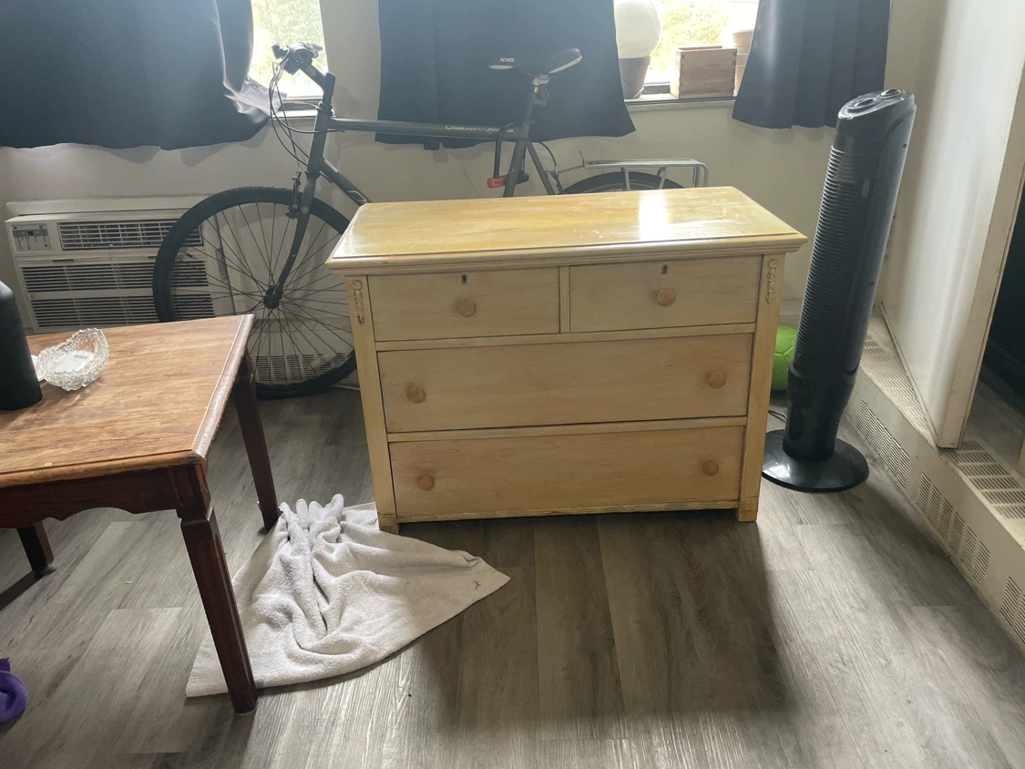 Vintage Wooden Dresser