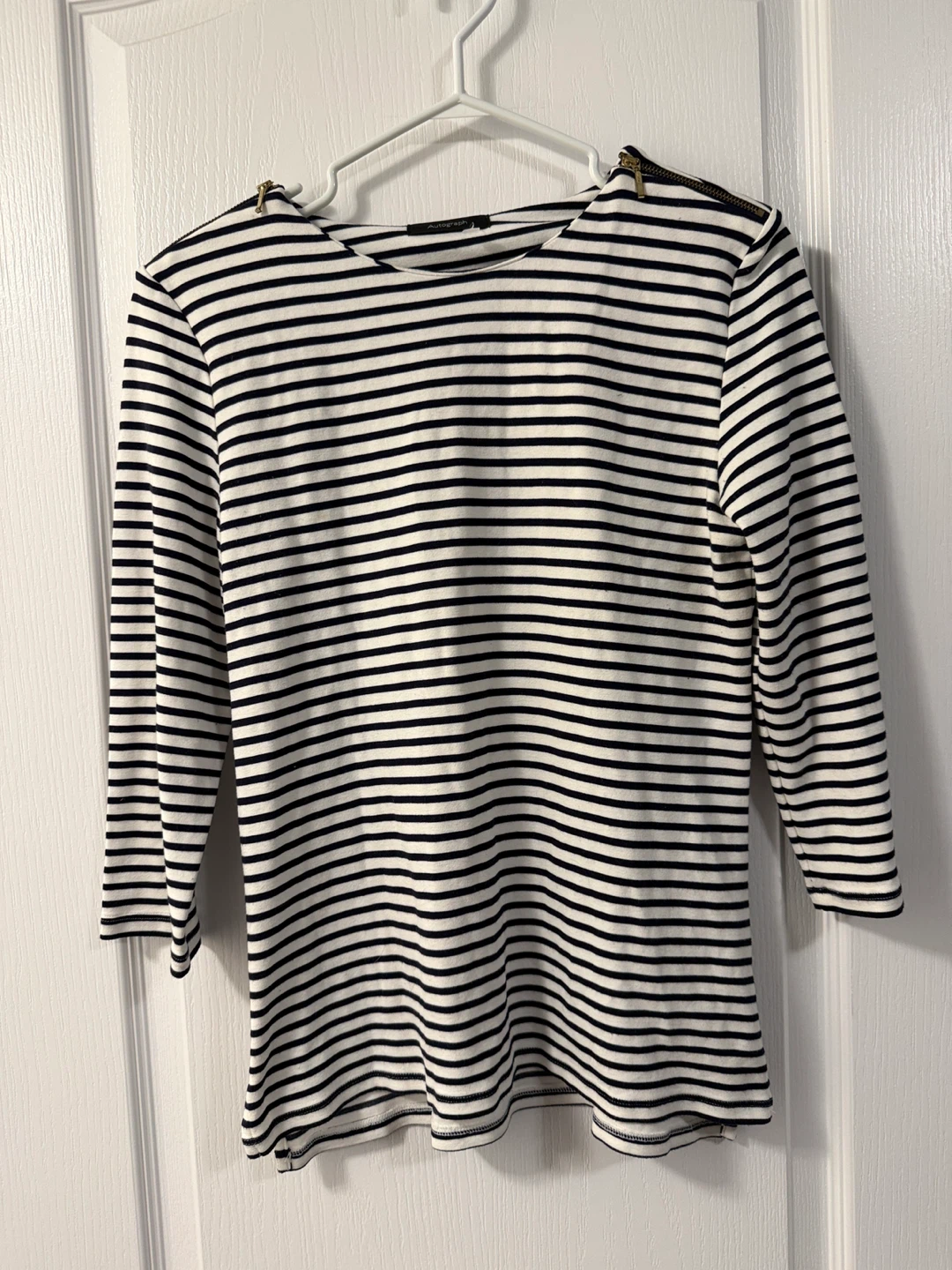 Autograph Striped Long Sleeve Top - photo 2