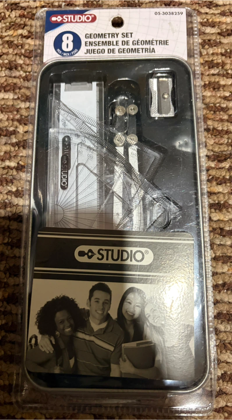 Studio 8-Piece Geometry Set