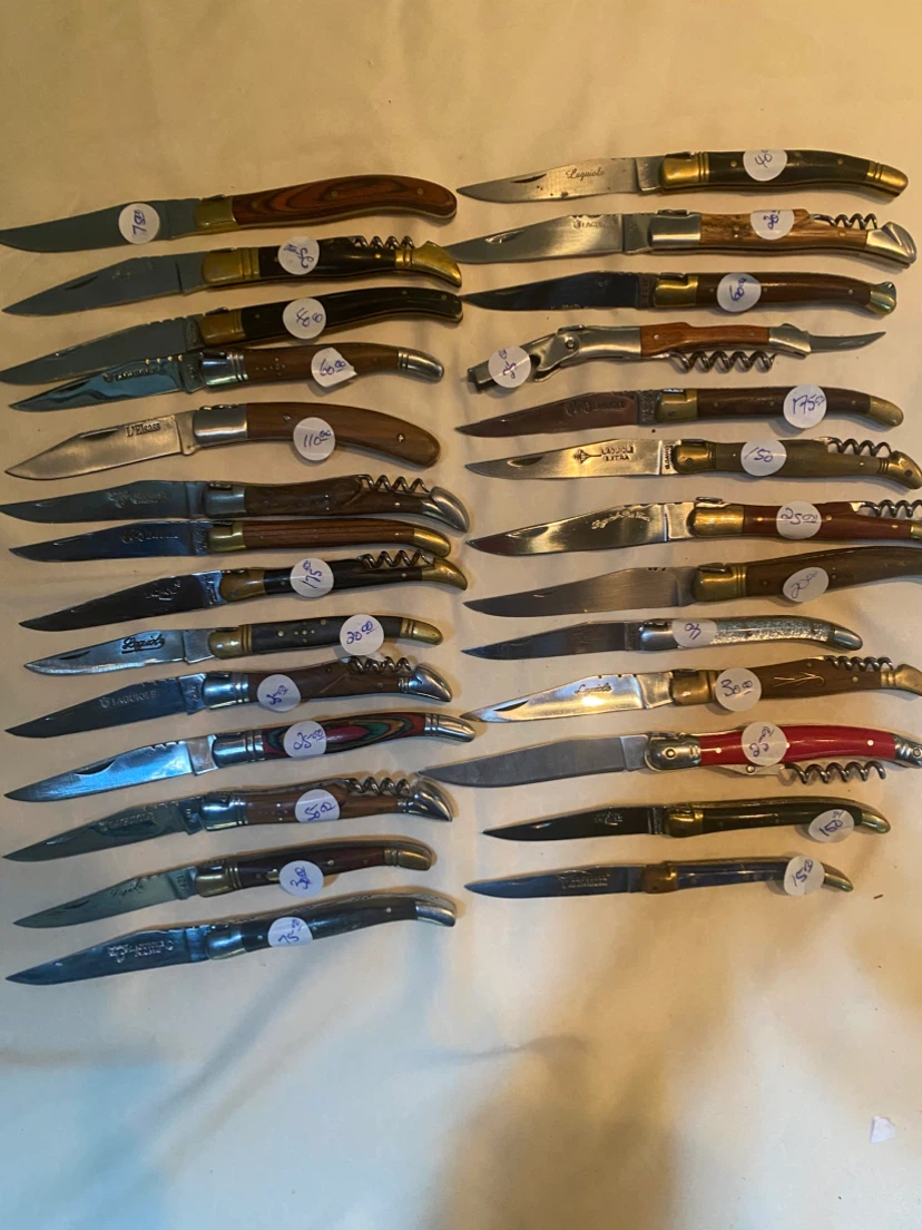 Selection of Laguiole Pocket Knives
