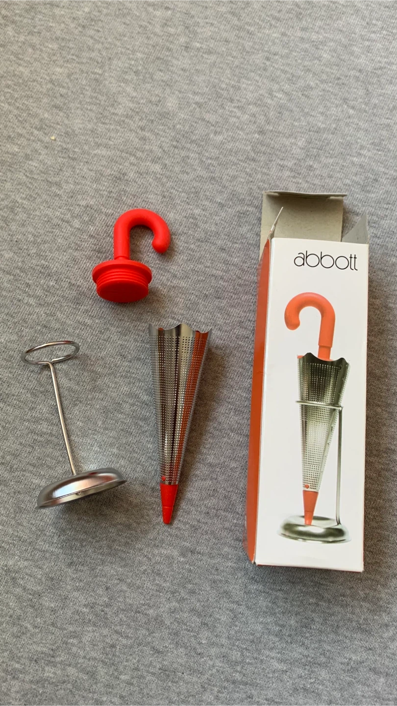 Abbott Stainless Steel Umbrella + Stand Tea Infuser - photo 2