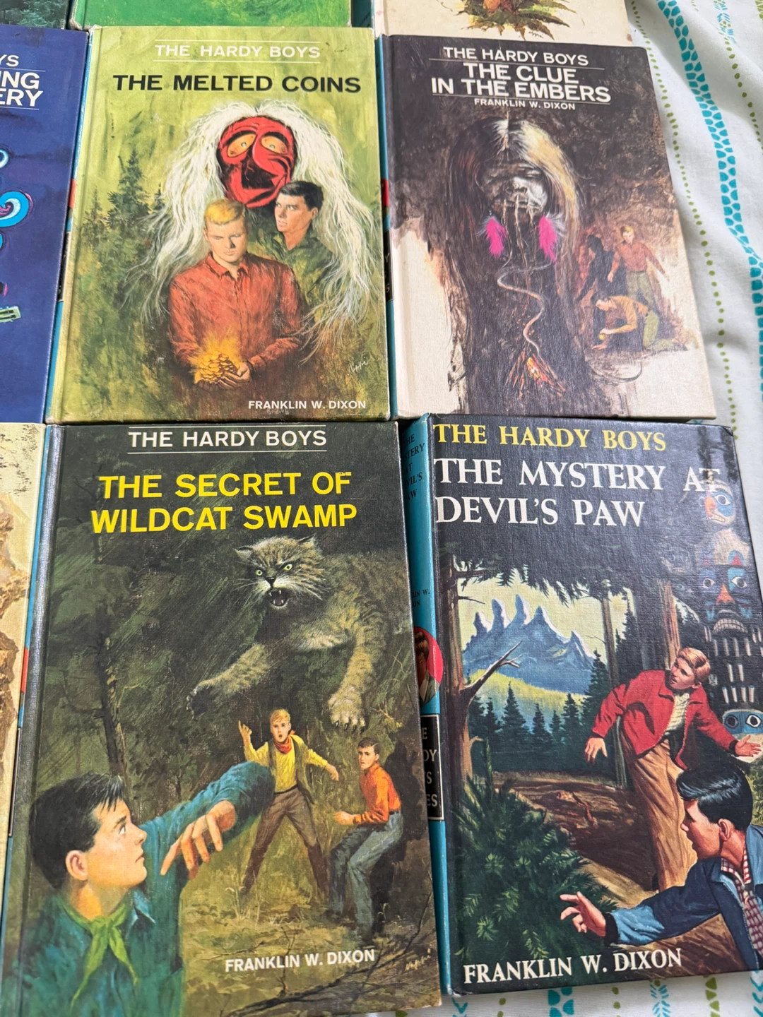 12 Vintage Hardy Boys Mystery Books - photo 5