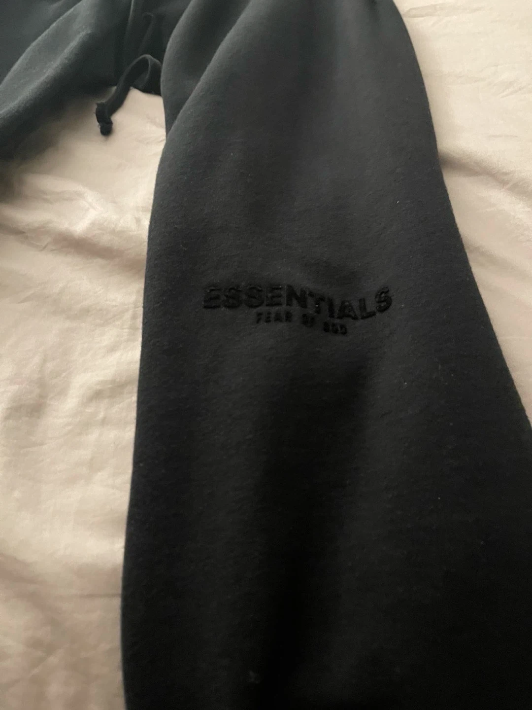 Essentials Fear of God Sweatpants Black - photo 3