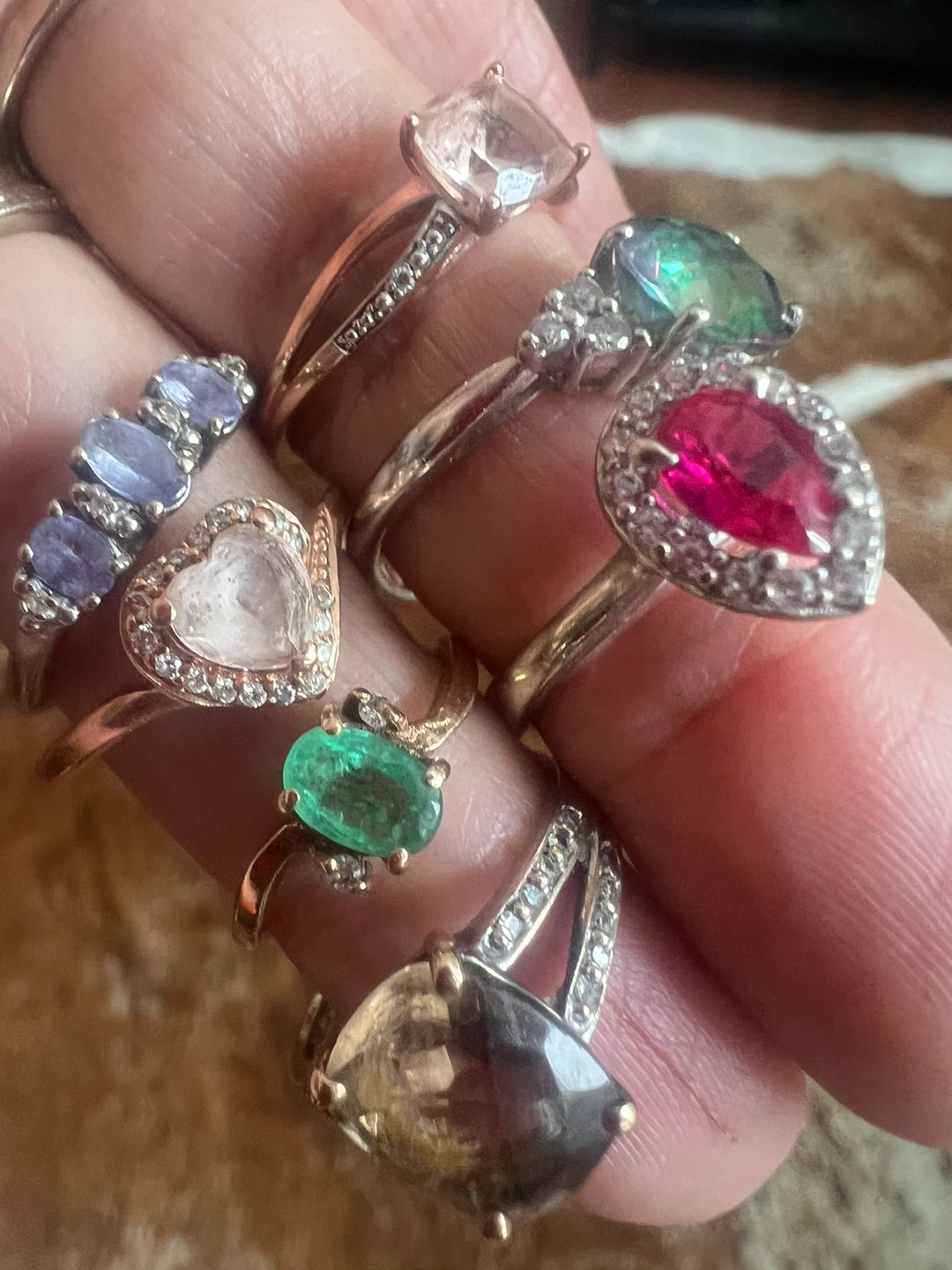 10 k rings -250 dollars each