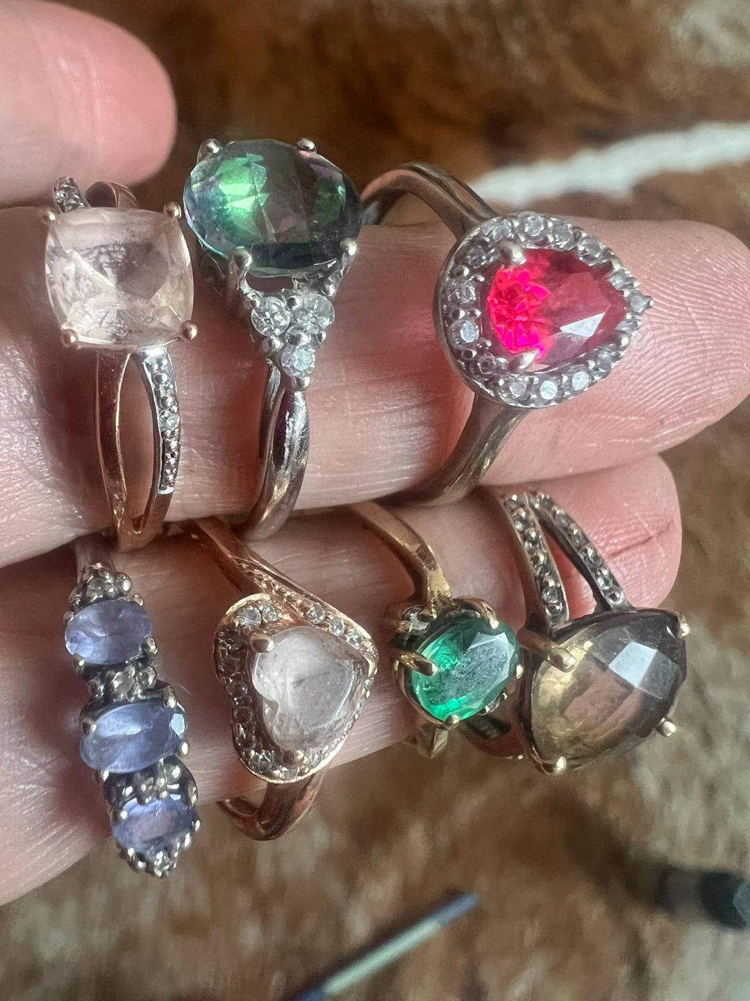10 k rings -250 dollars each - photo 2