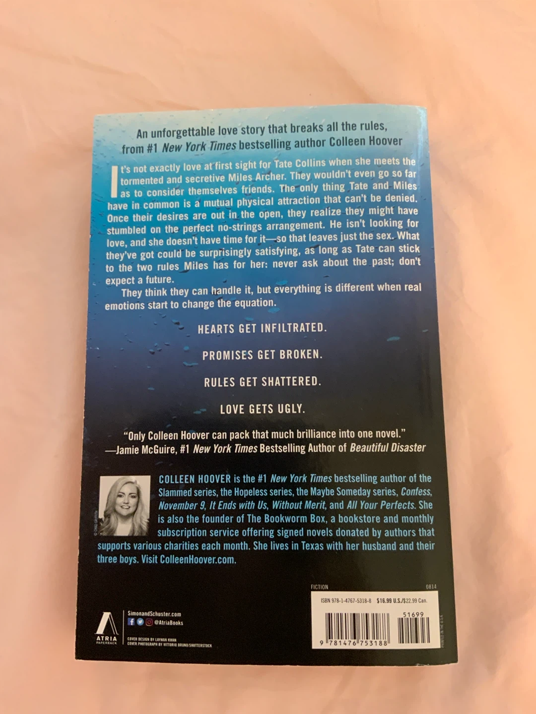 Ugly Love by Colleen Hoover - photo 2