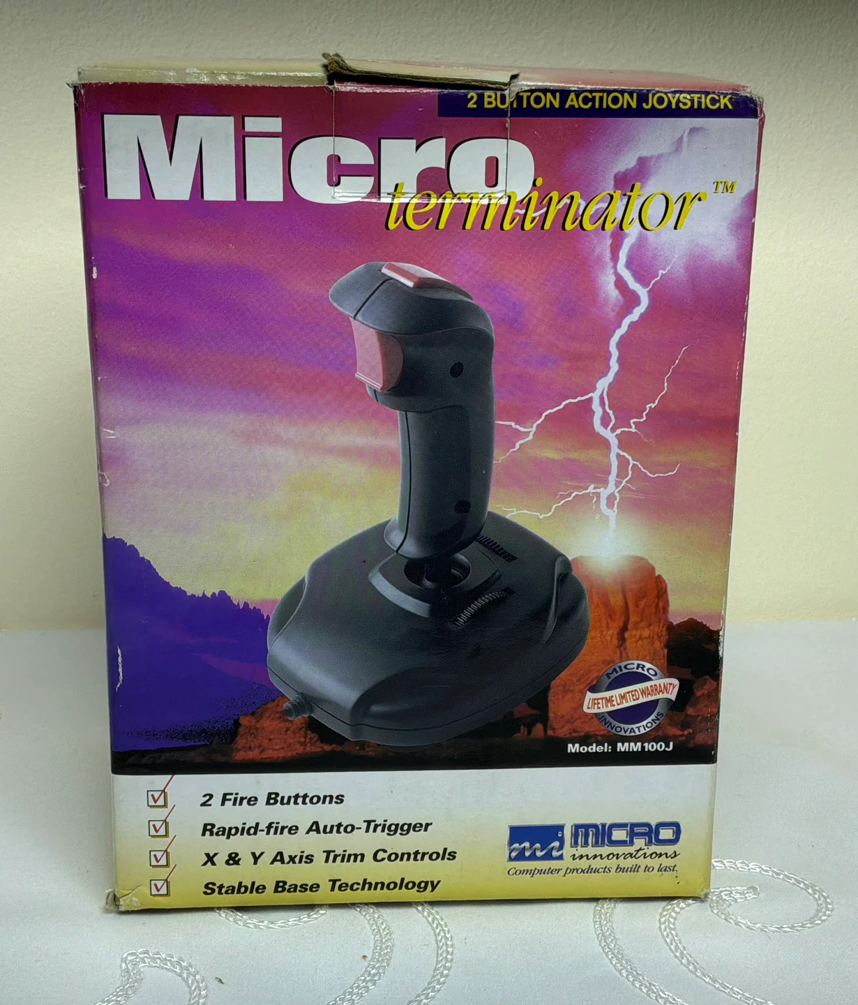 Micro Innovations Micro Terminator 2 Button Action Joystick