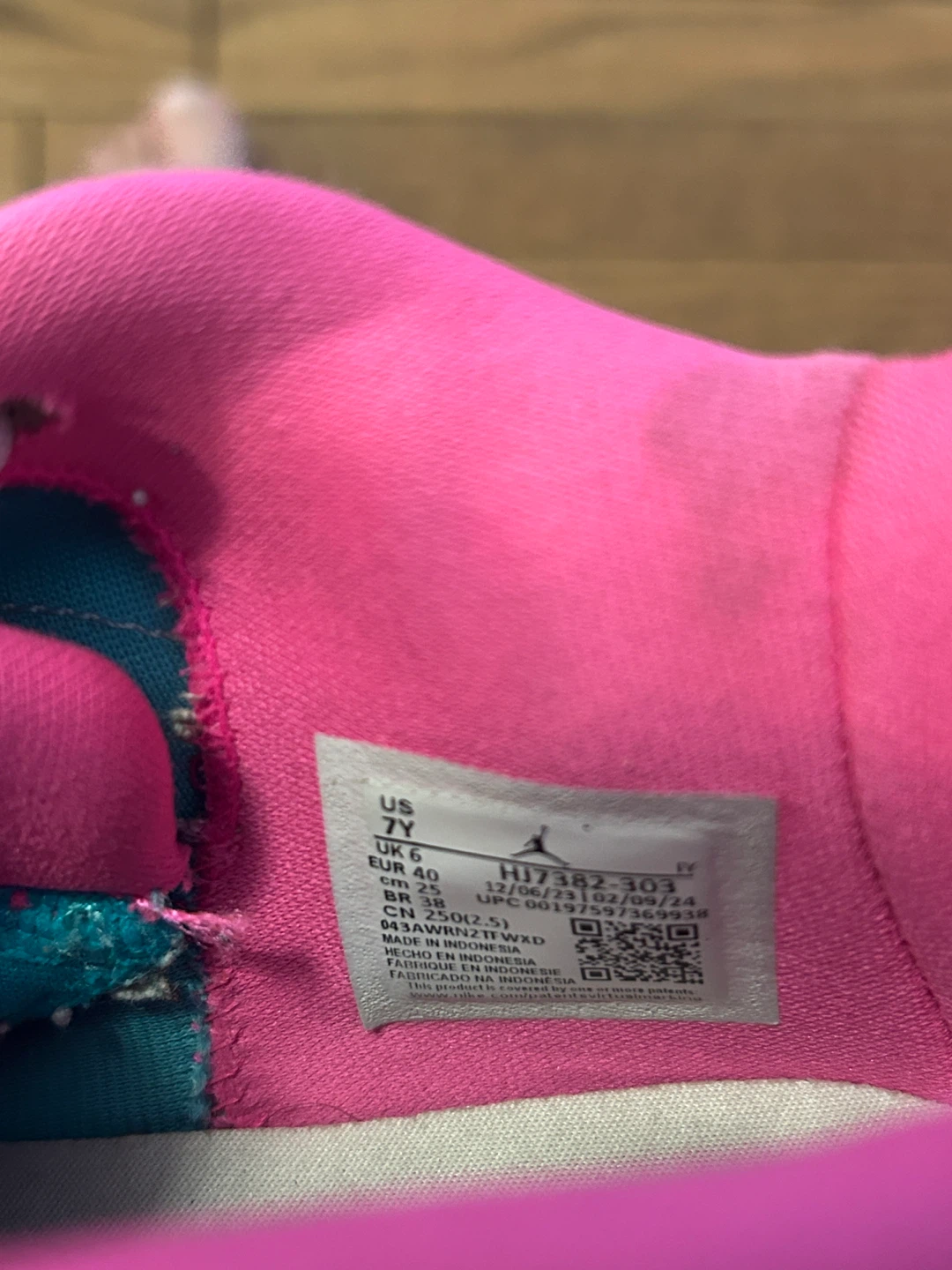 Jordan Tatum 1 Blue Pink Shoes Step Ins - photo 3