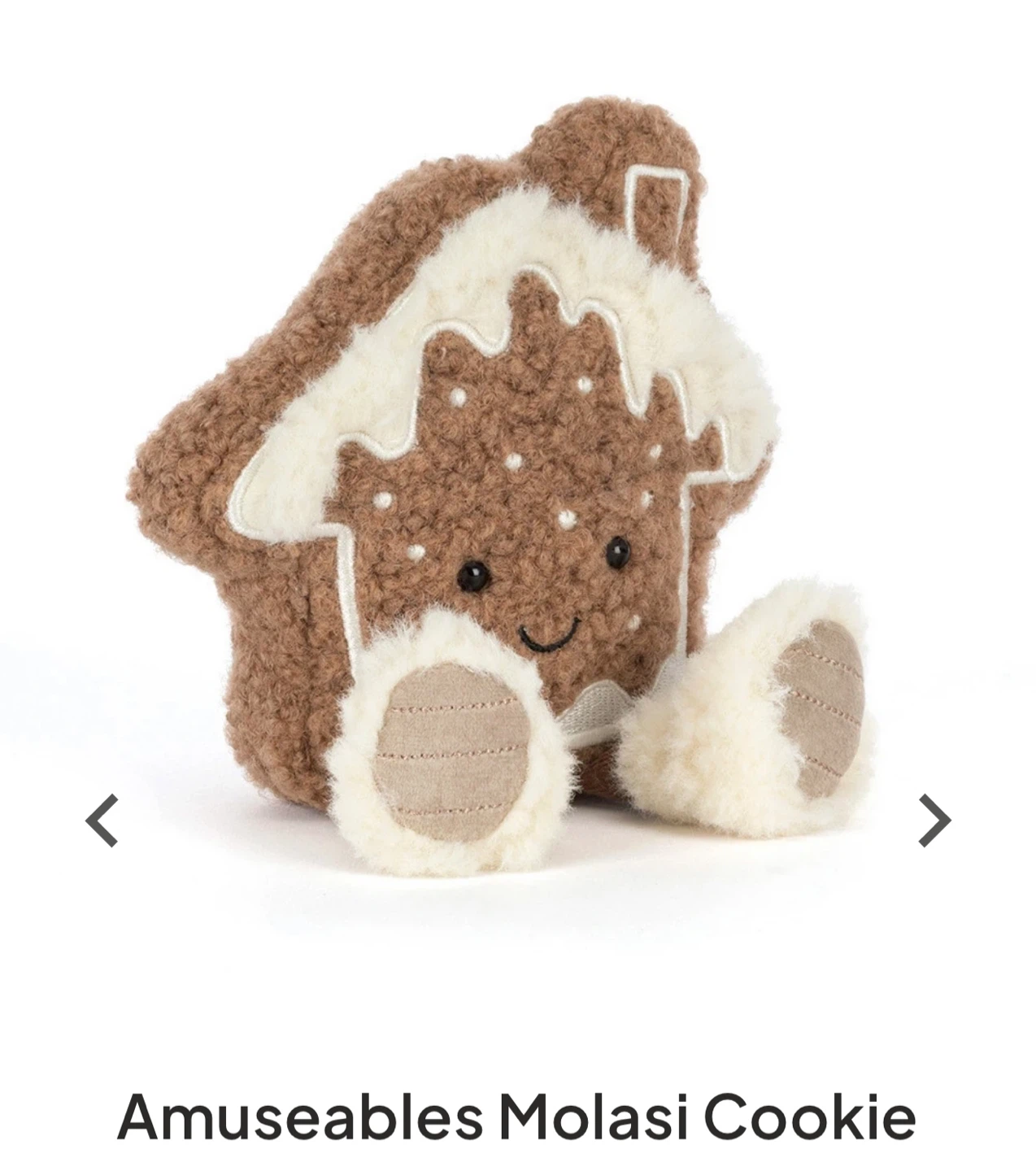 Jellycat Amuseables Gingerbread House Plush - photo 3