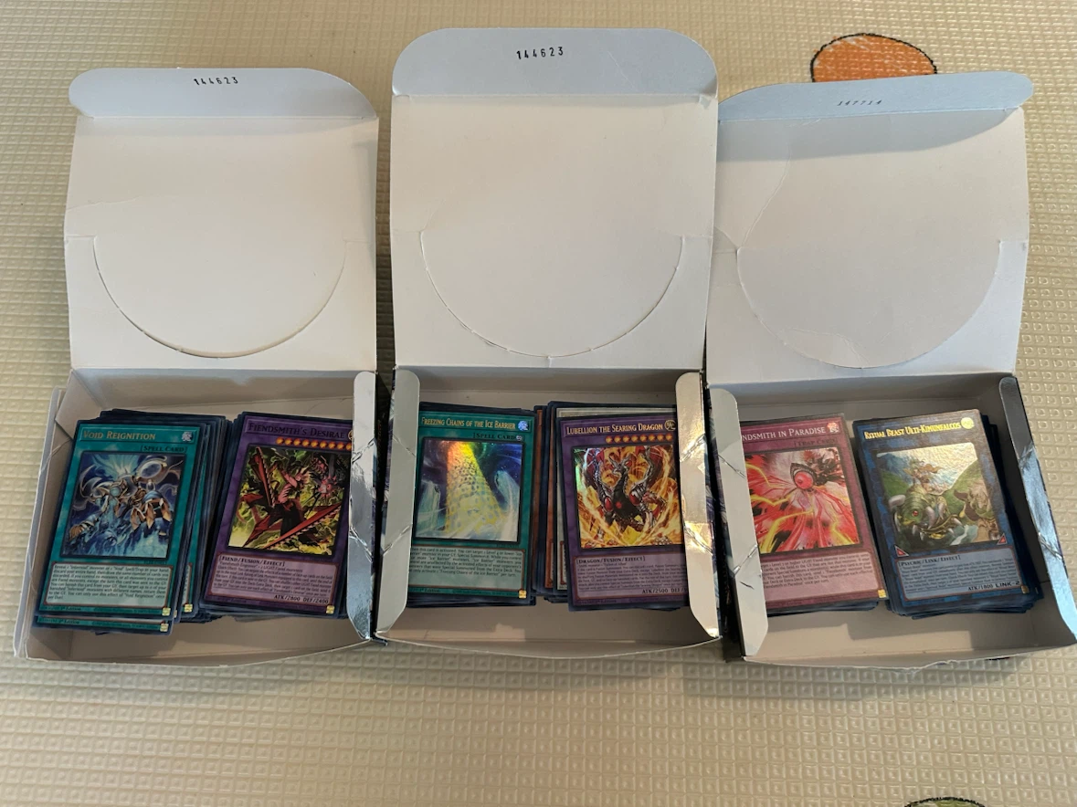 100’s of Yugioh Cards
