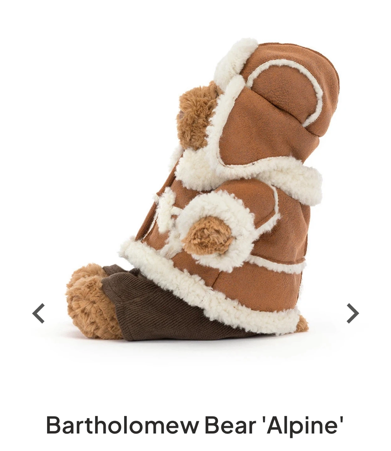 Jellycat Bartholomew Bear Alpine - photo 4