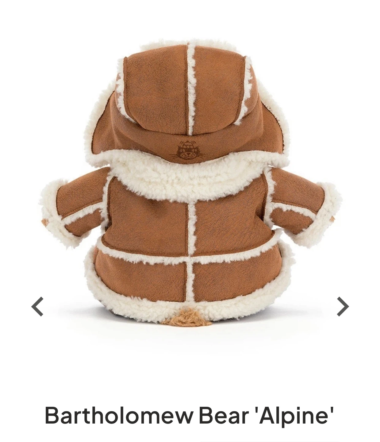 Jellycat Bartholomew Bear Alpine - photo 5