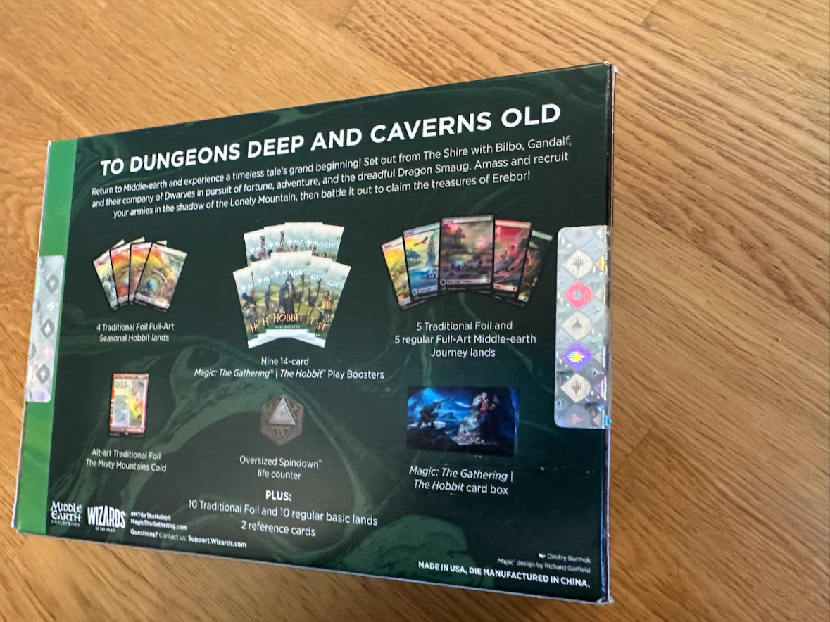 Magic The Gathering Hobbit Bundle - photo 3