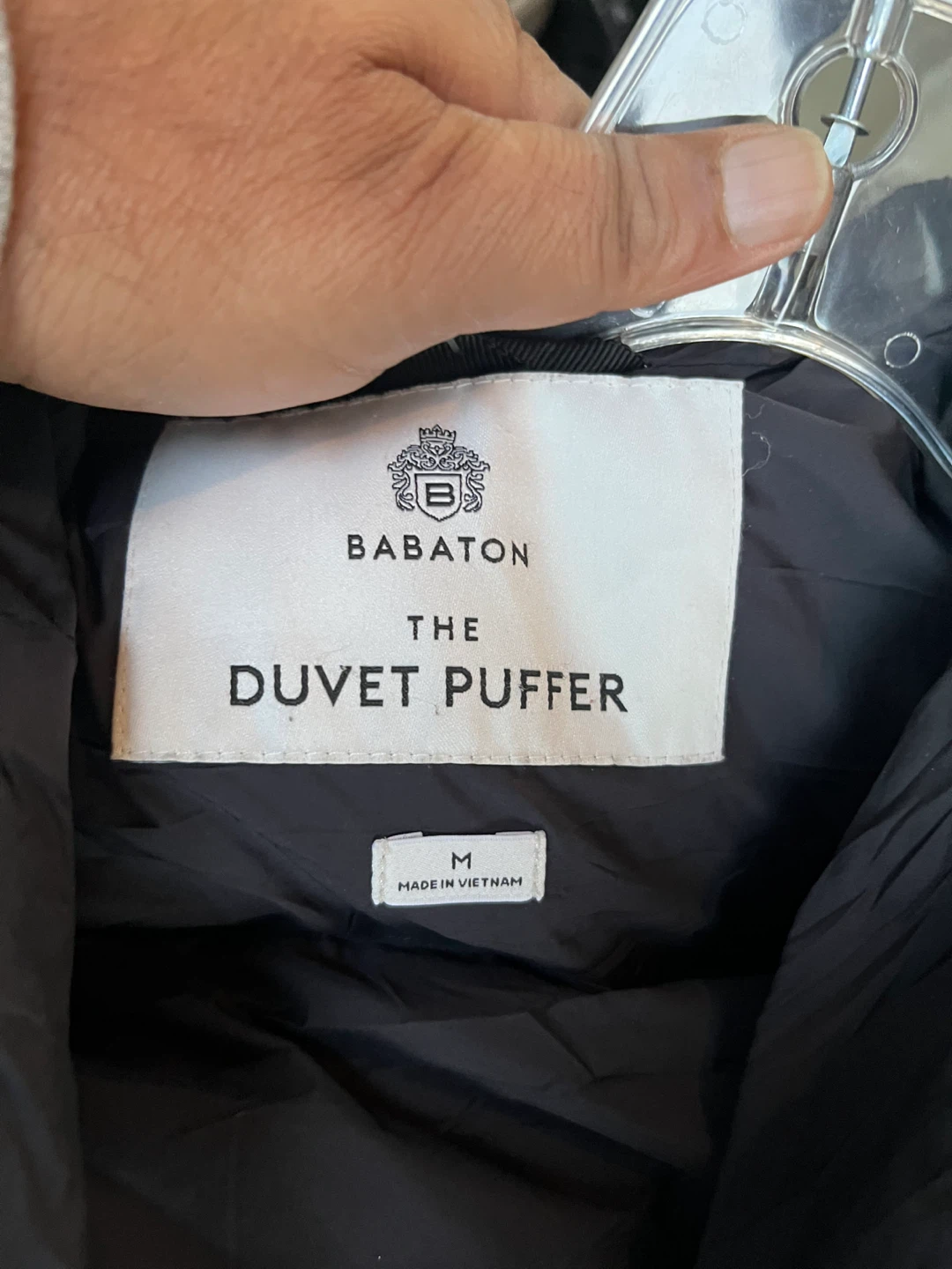 Babaton The Duvet Puffer Jacket Black - photo 3