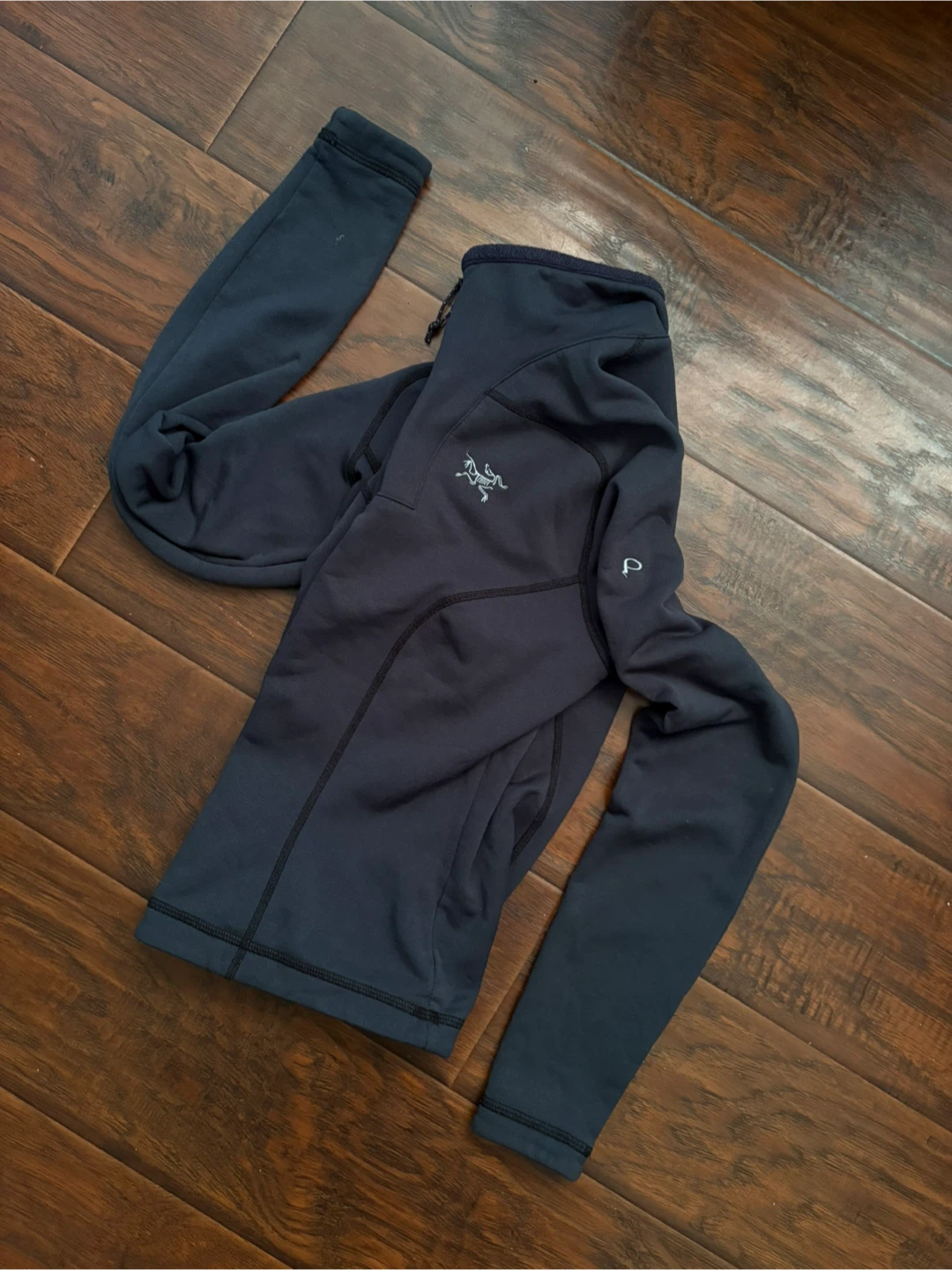 Vintage Arc’teryx polartec fleece quarter zip top S