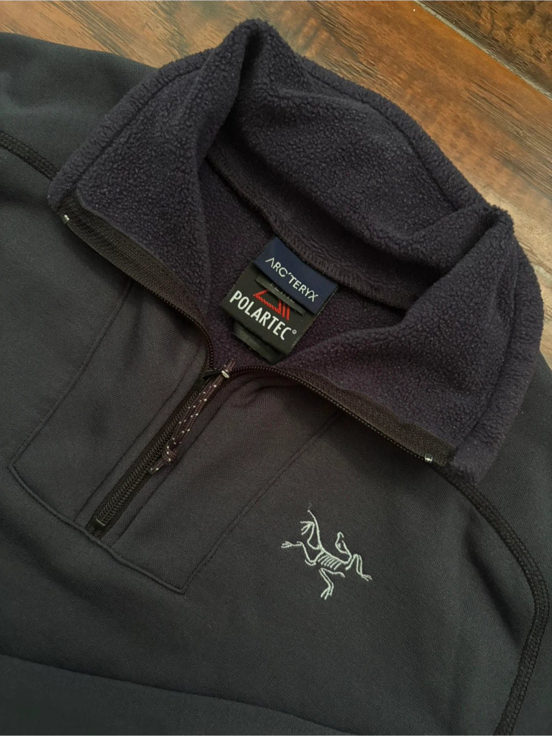 Vintage Arc’teryx polartec fleece quarter zip top S - photo 4