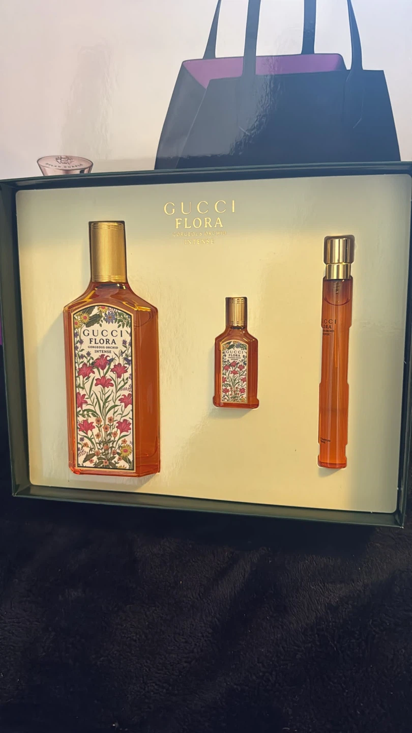 Gucci Flora Gorgeous Orchid Intense Perfume Set