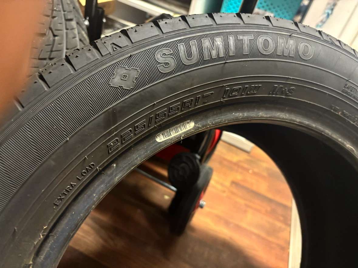 Sumitomo 225/55R17 Tires - photo 4