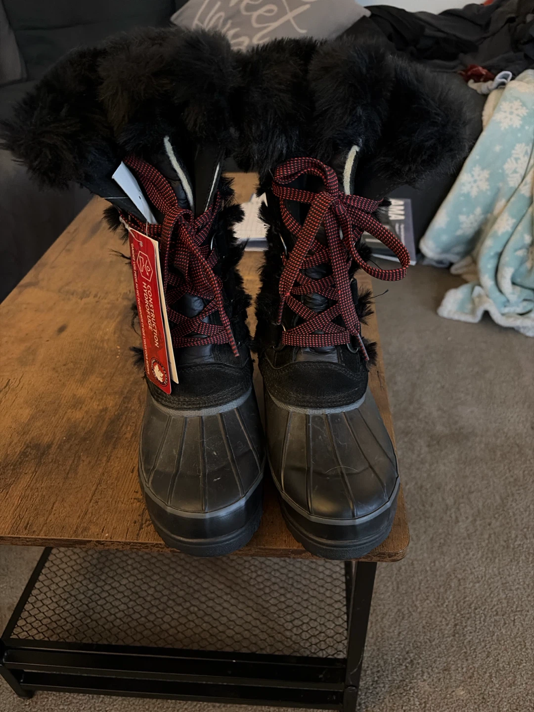 Black Winter Boots