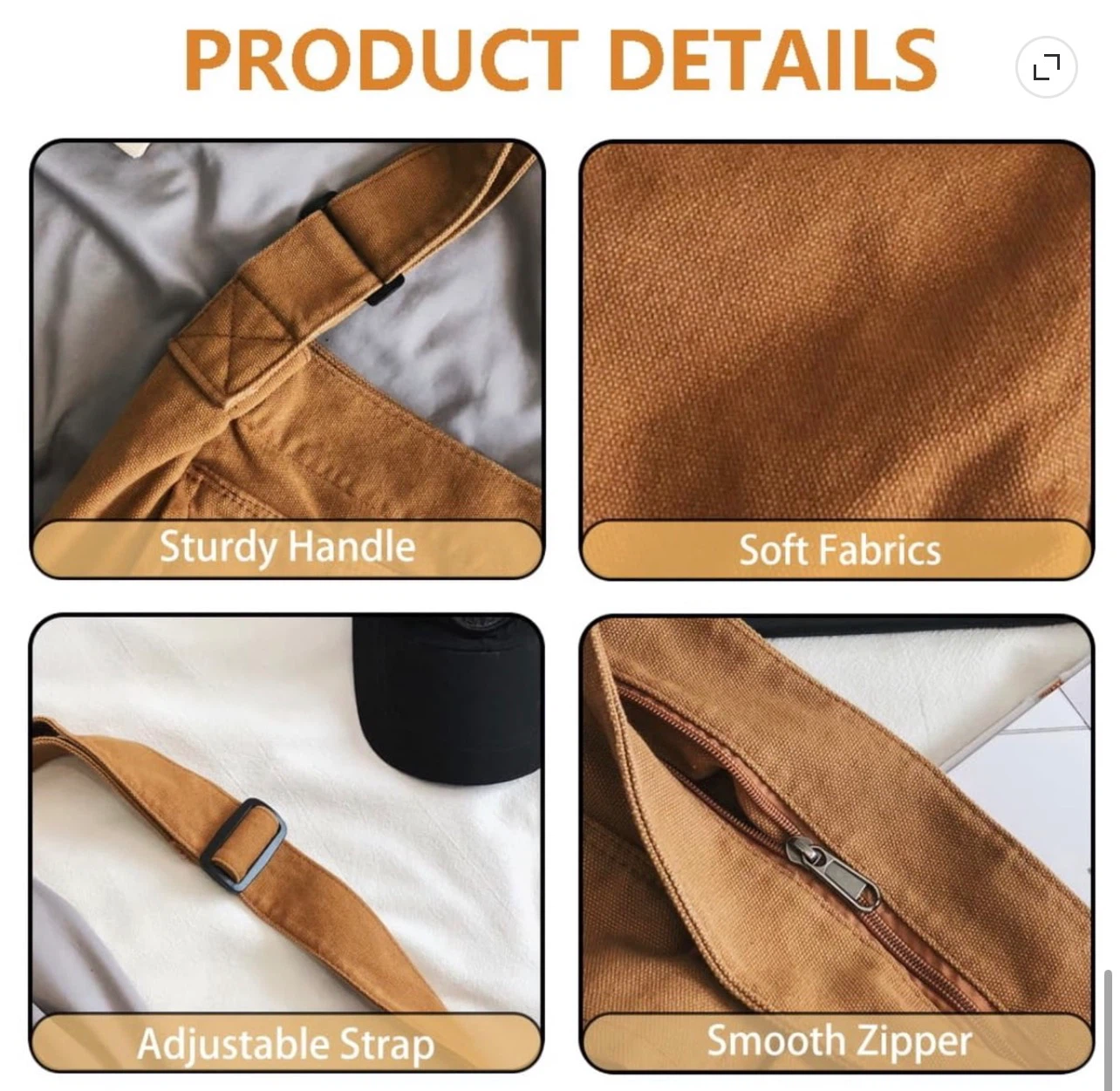 Canvas Crossbody Messenger Bag - photo 4