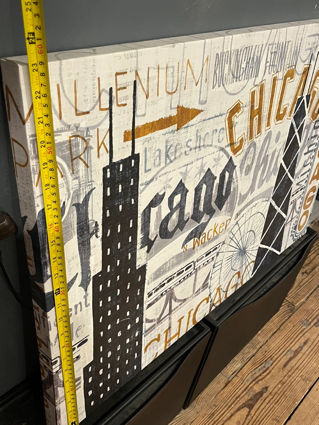 Chicago Themed Canvas Wall Art - photo 3