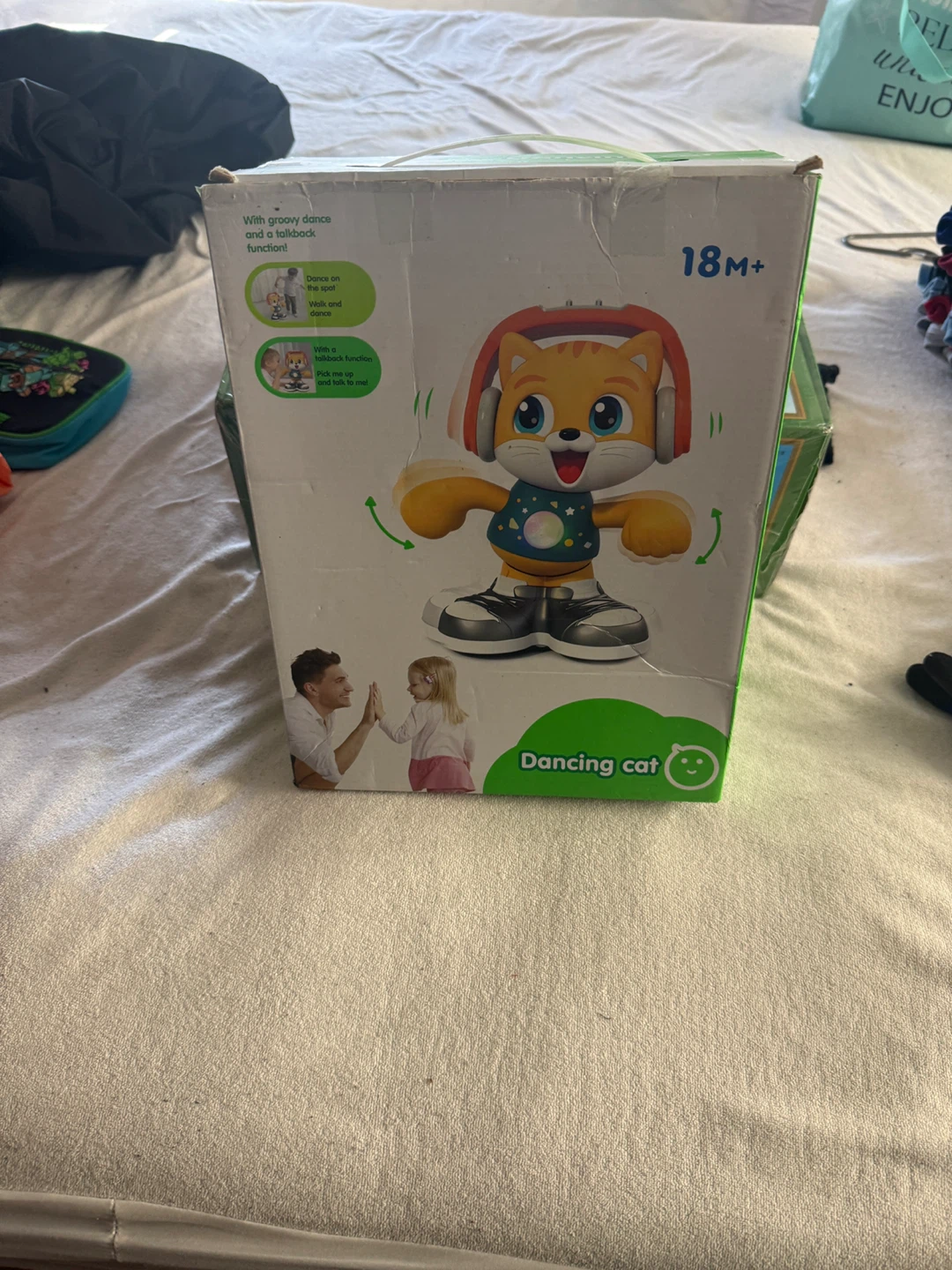 Dancing Cat Interactive Toy