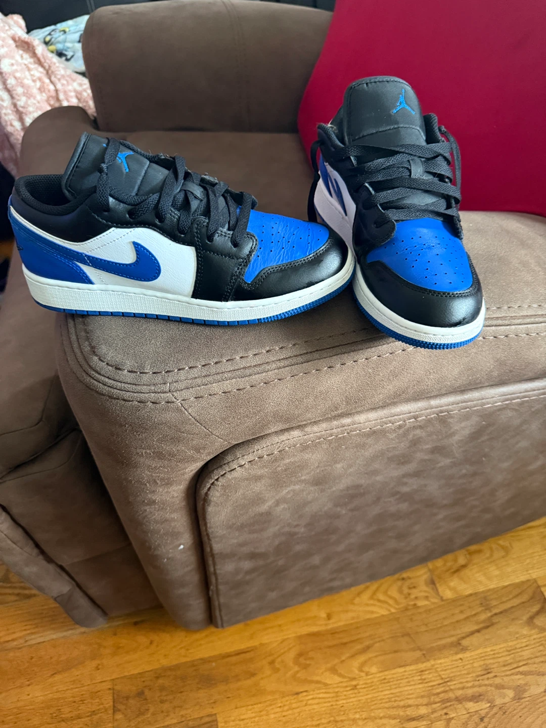 Jordan 1 Low Royal Blue Black Size 6.5Y