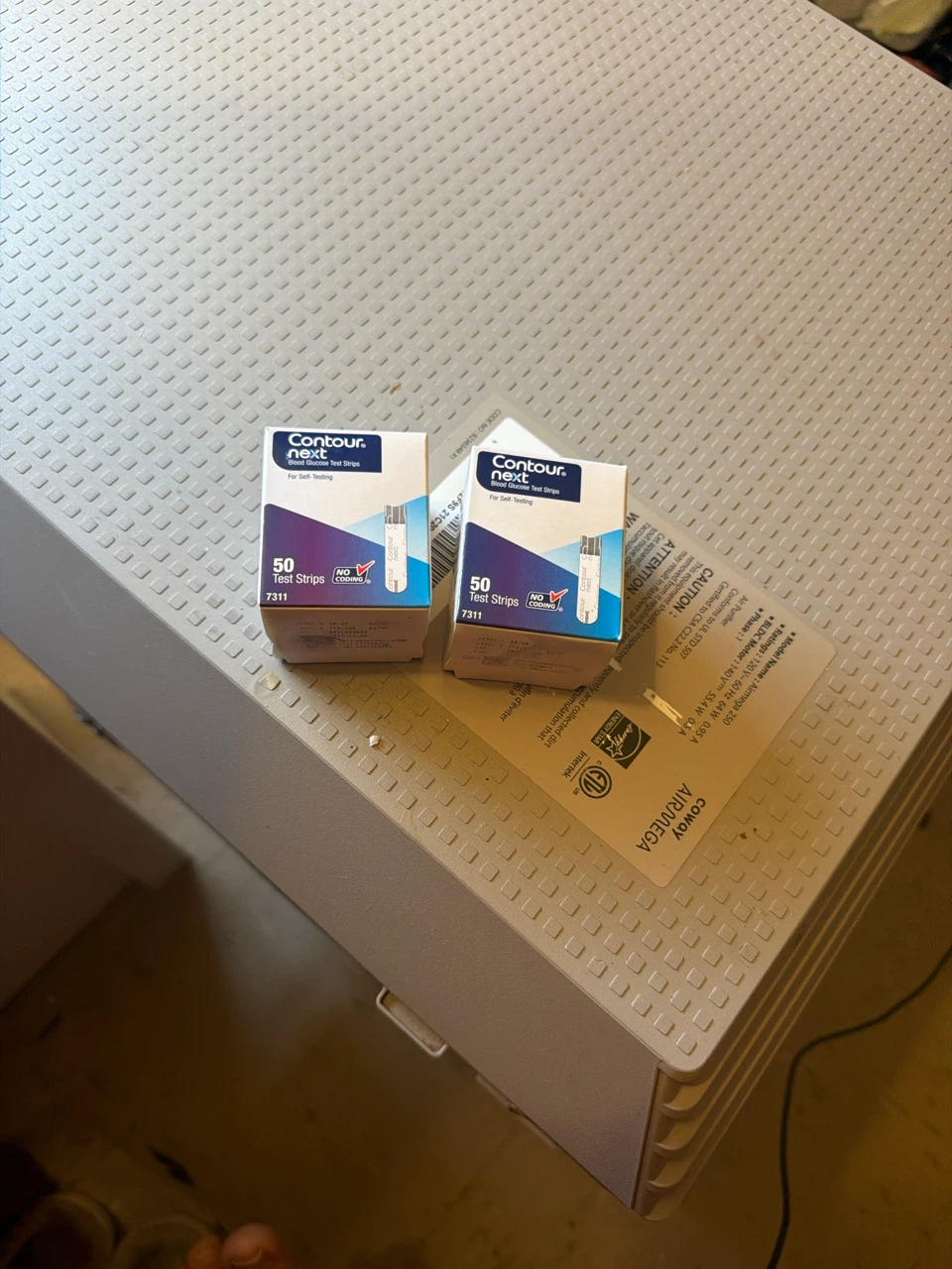 Two Boxes of Contour Next Blood Glucose Test Strips
