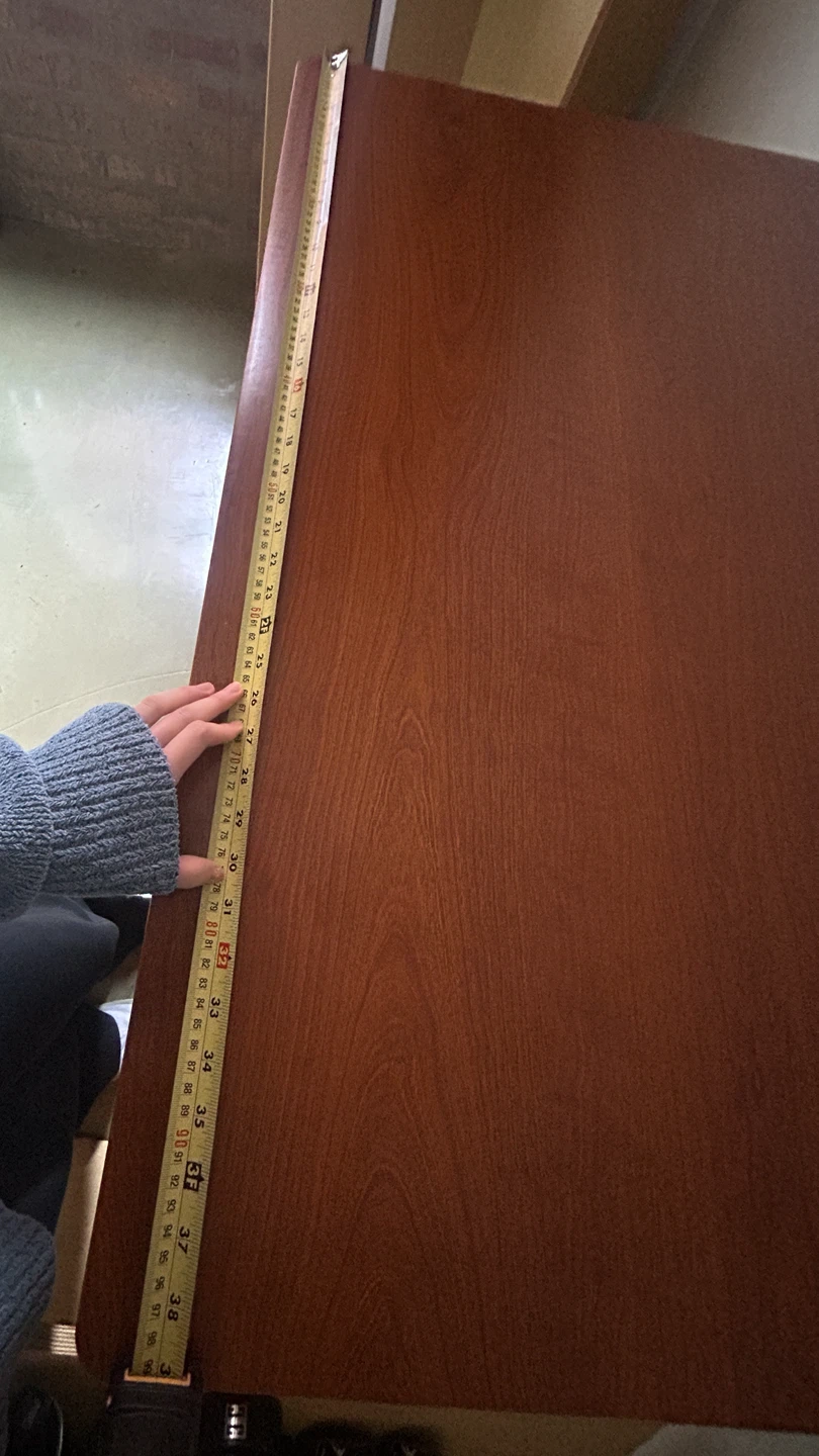 Working Wooden Desk with Two Drawers - photo 3