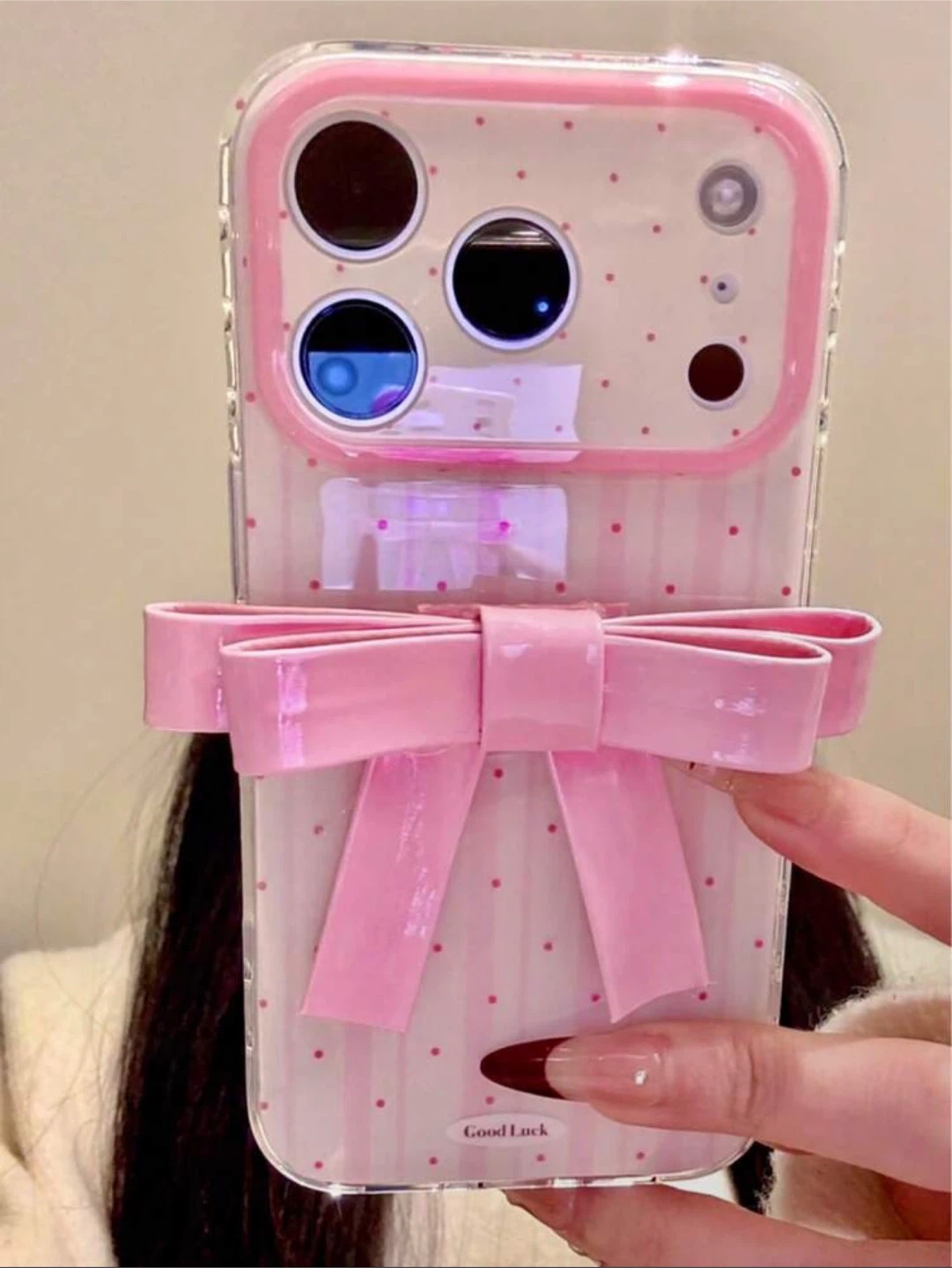 Pink Bow iPhone Case - photo 2