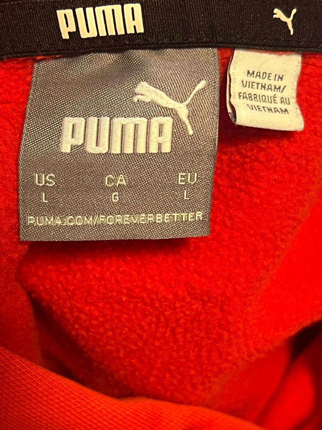 Red Puma Hoodie - photo 4