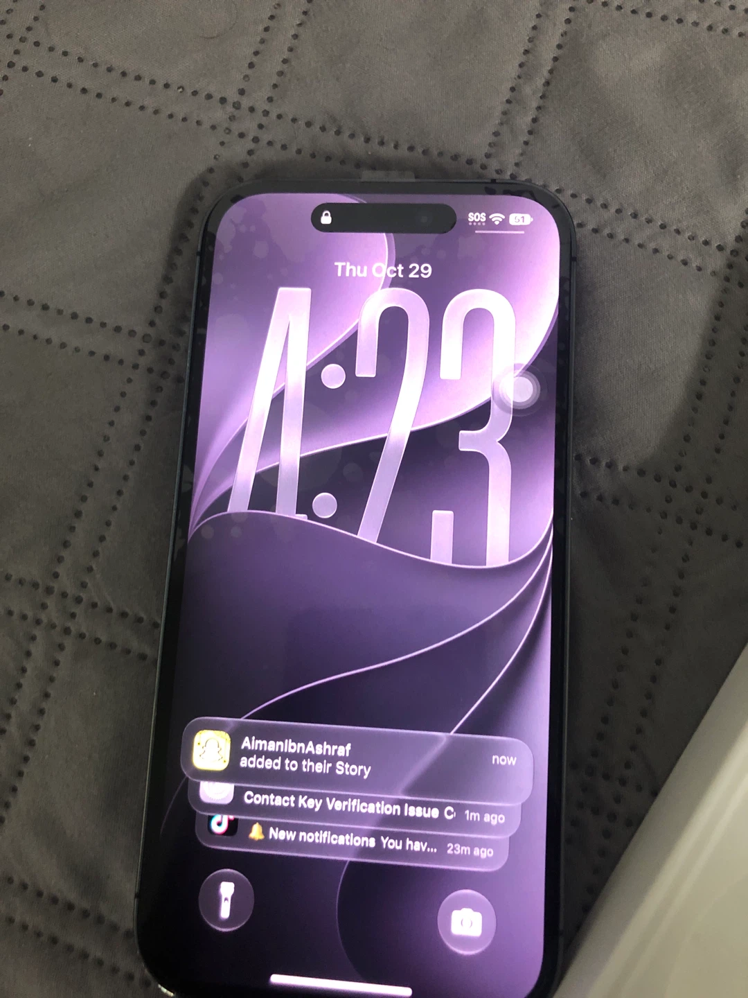Apple iPhone 14 Pro Deep Purple - photo 3