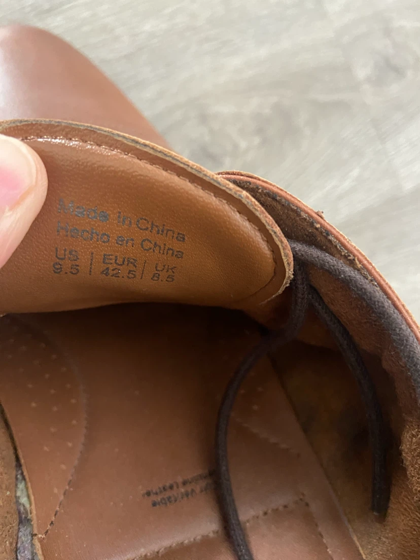 ALDO Brown Leather Dress Shoes Men's Size 9.5 - photo 4