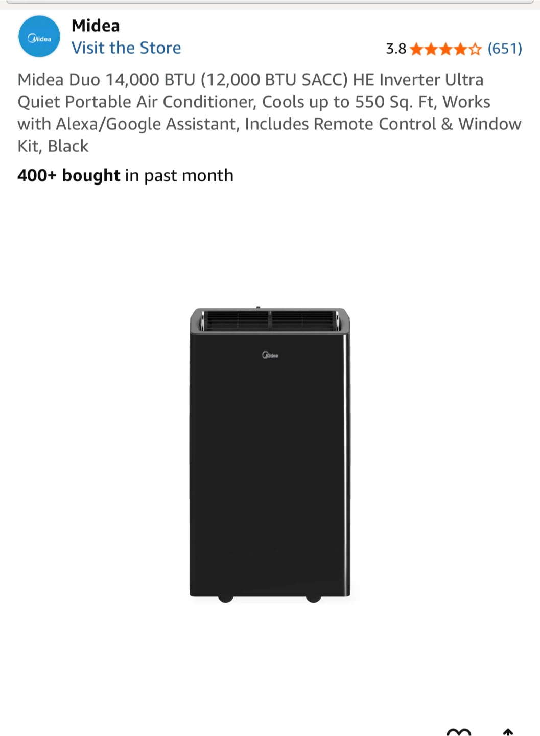 Air conditioner midea pick up only cash only - photo 2