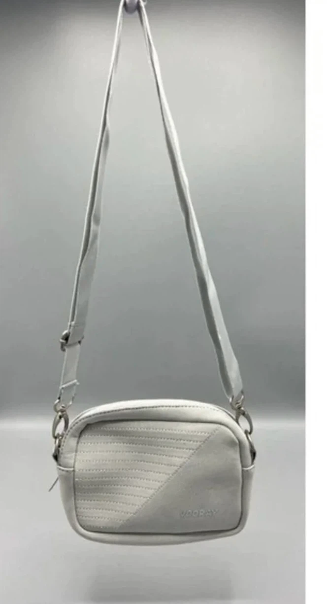 VOORAY Compact Crossbody Bag in Light Gray - photo 2