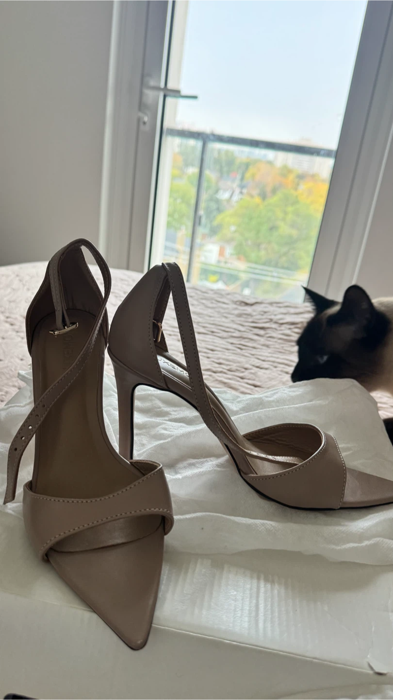Luxmon Nude Stiletto Heels - photo 3