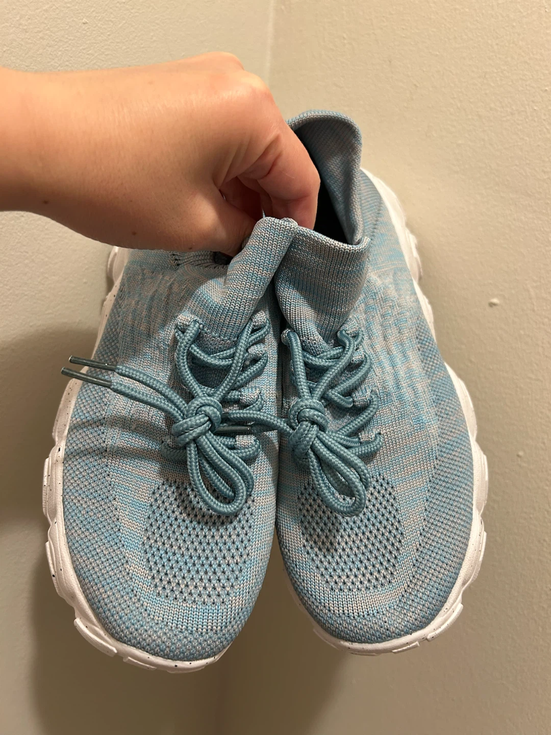 Brand New Women’s Knit Sneakers - Blue (Size US 7.5 / EU 38) - photo 4