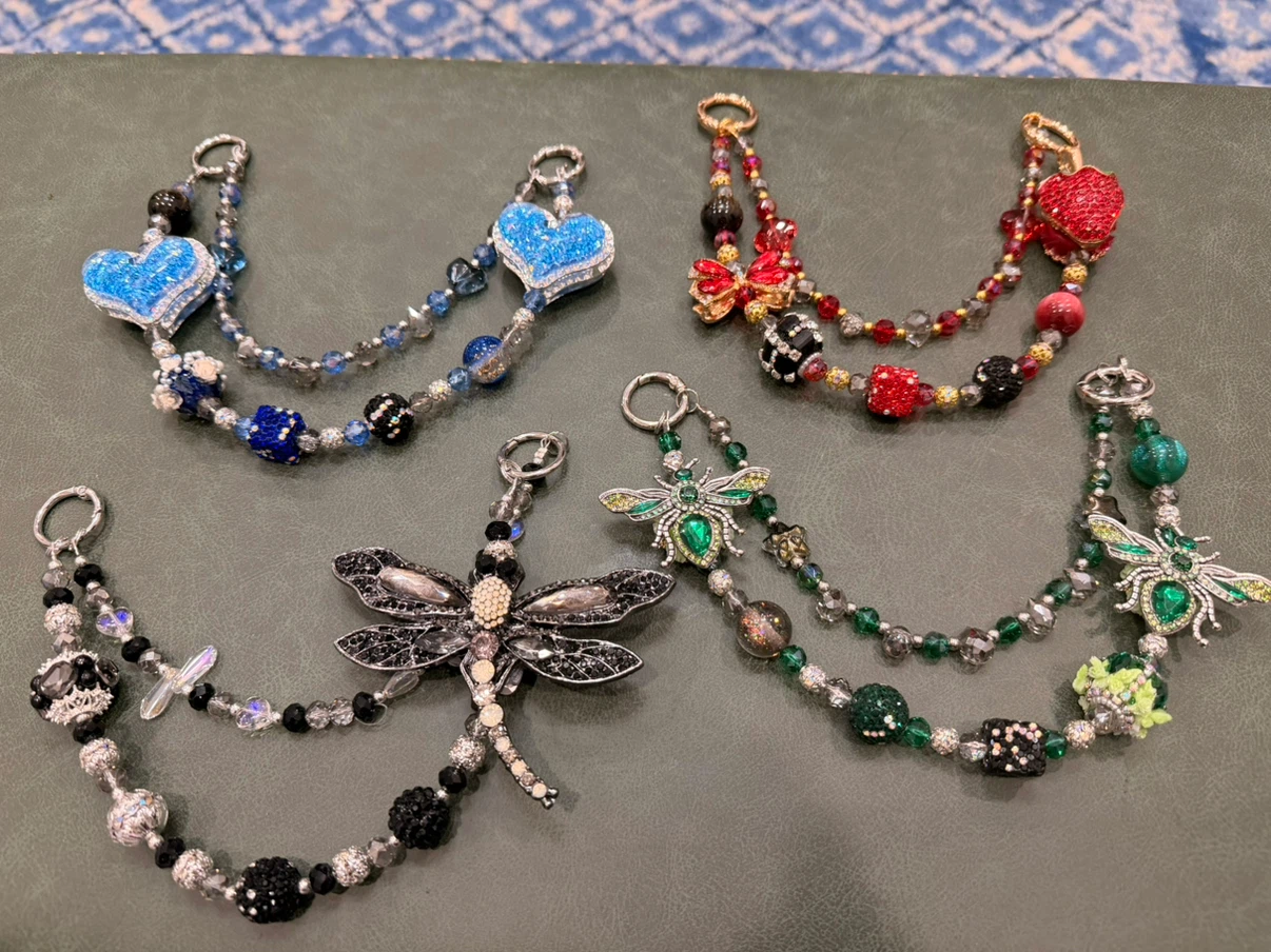 Beaded Bag Charms