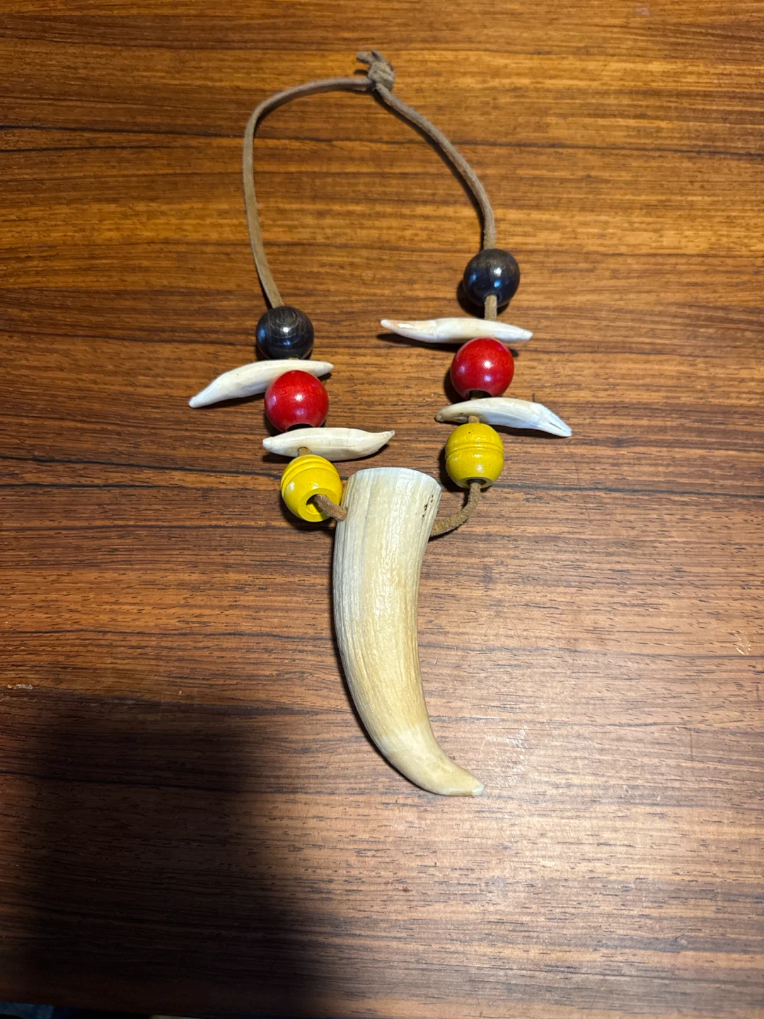 Bone Horn Necklace