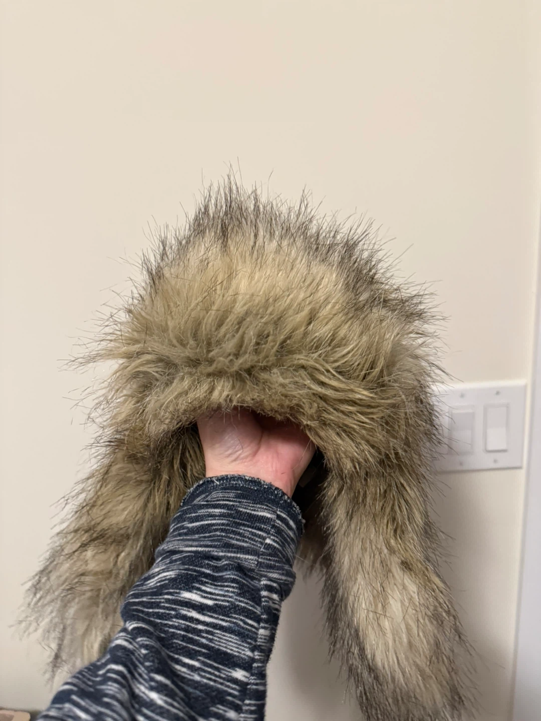 Vtg H&M Faux Fur Hat