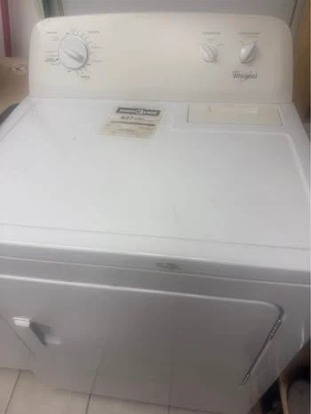 Whirlpool WED4616FW 7.0 Cu. Ft. White Electric Dryer - photo 3