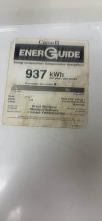 Whirlpool WED4616FW 7.0 Cu. Ft. White Electric Dryer - photo 5