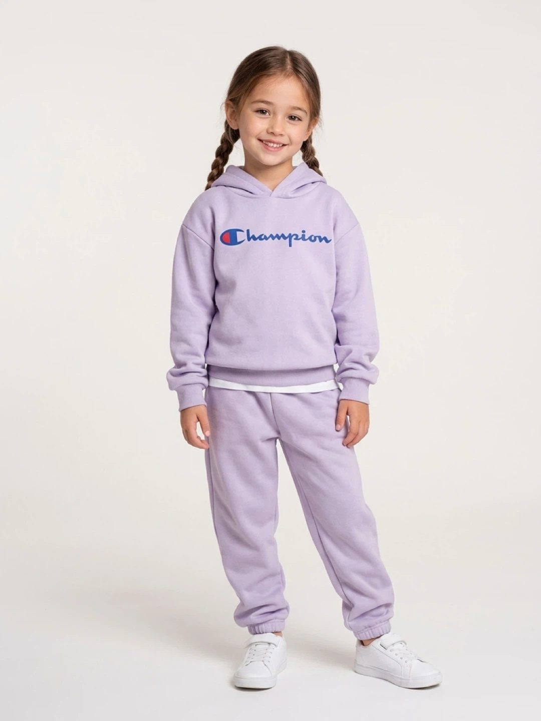 Champion Girls Lavender Hoodie and Sweatpants Set