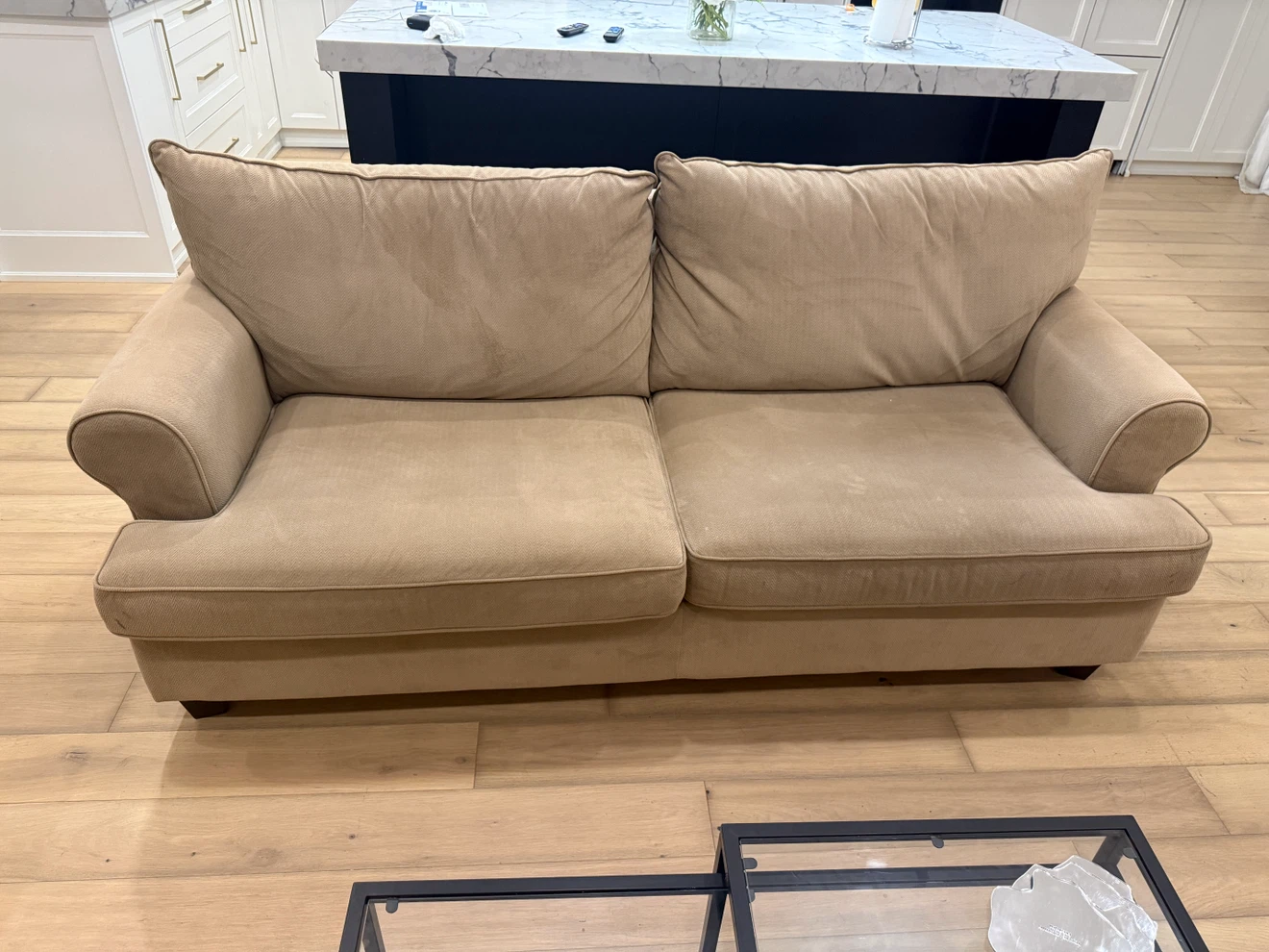 Beige Couch / Sofa (3+2) - photo 3
