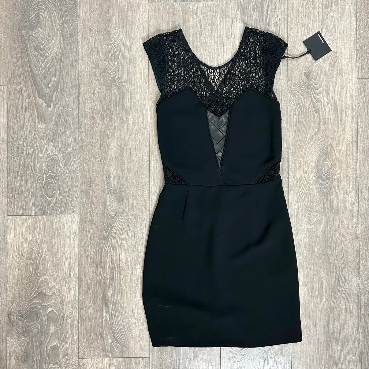 The Kooples Black Lace Mini Dress - photo 2