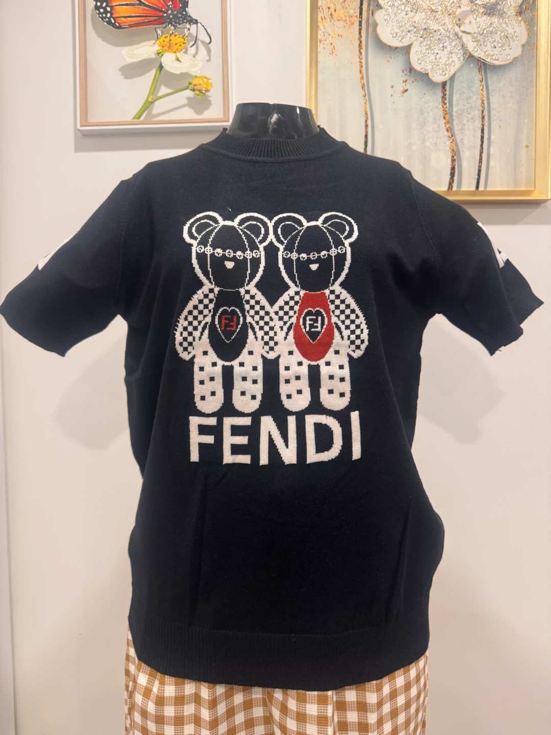 Assorted Designer Inspired Knit Short Sleeve Tops