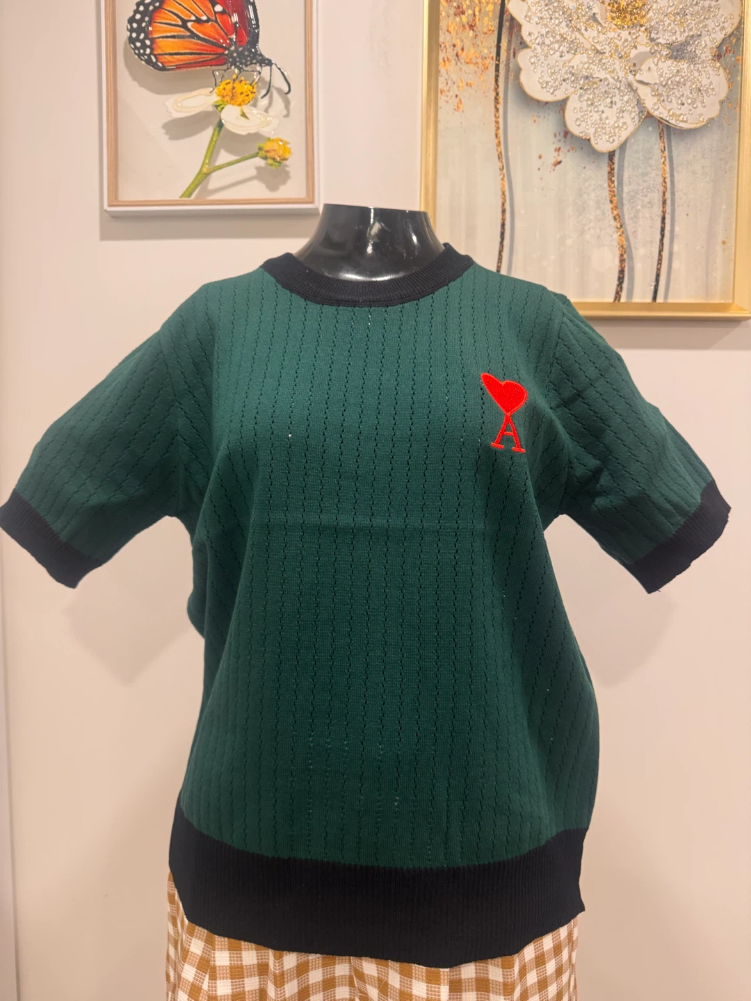 Assorted Designer Inspired Knit Short Sleeve Tops - photo 4