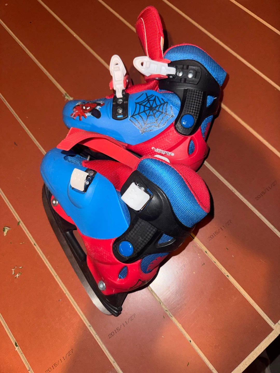 Marvel Spider-Man Kids Adjustable Ice Skates
