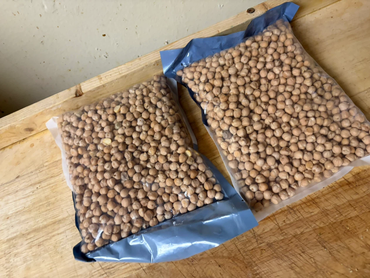 Two 500g Bags of Dried Chickpeas